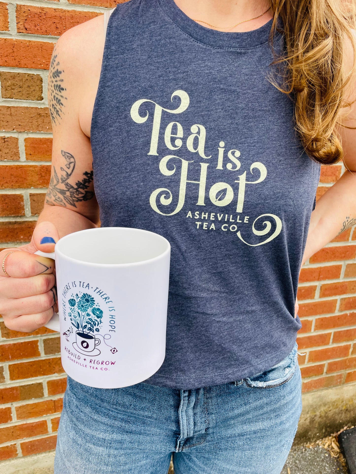 Tea is Hot Tank Top