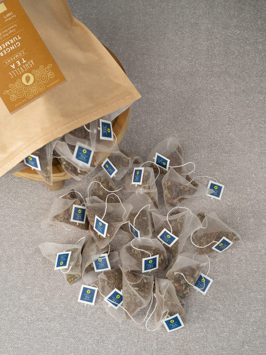 Ginger Turmeric - 50 Unwrapped Tea Bags