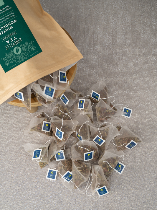 Winter Wonderland - 50 Unwrapped Tea Bags